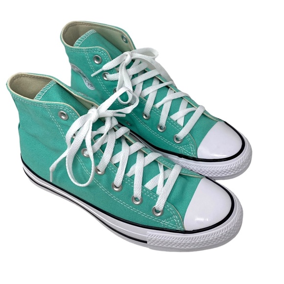 Converse Ctas High Top Women's Shoes Canvas Green Sneakers Skateboarding A03796F - Picture 3 of 11